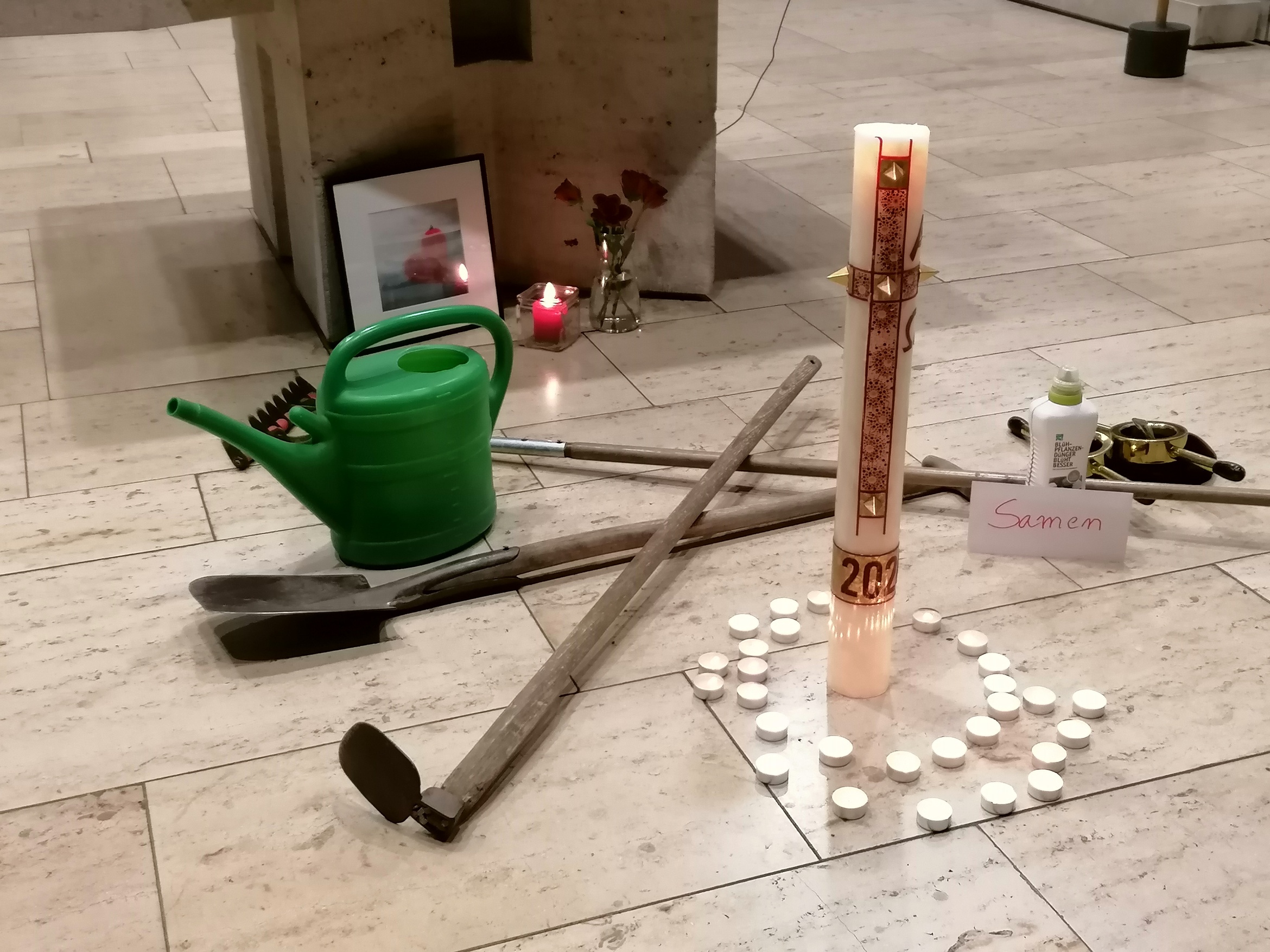 Gerätschaften für den Lebens-Garten