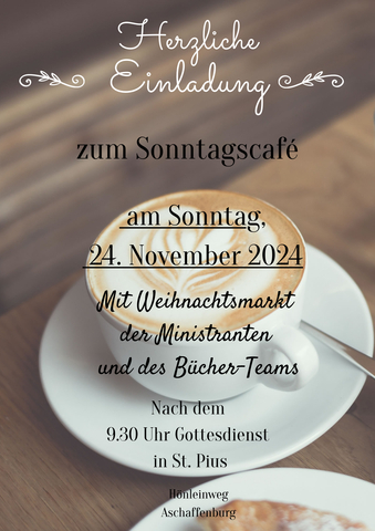 Sonntagscafe November 2024